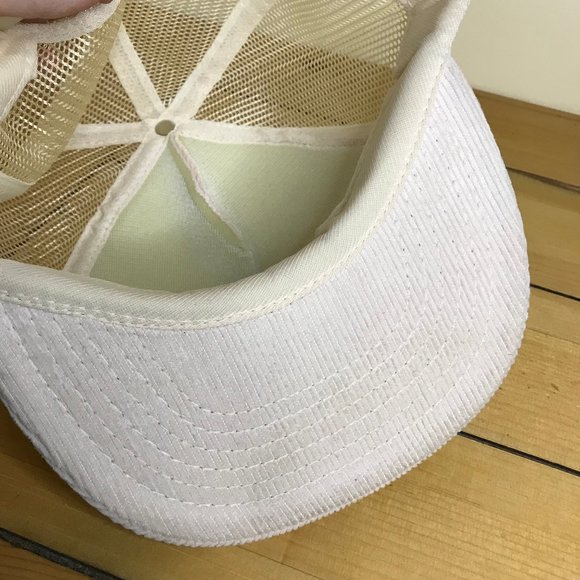 Molson Lite Logo Corduroy Mesh Back Trucker Hat Vintage Snapback Cap - Picture 6 of 7